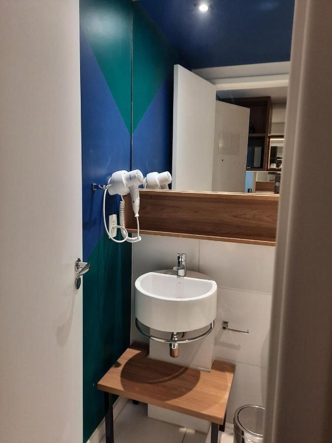 Loft Com Piscina, Academia, 100 Metros Do Metro Appartement São Paulo Buitenkant foto