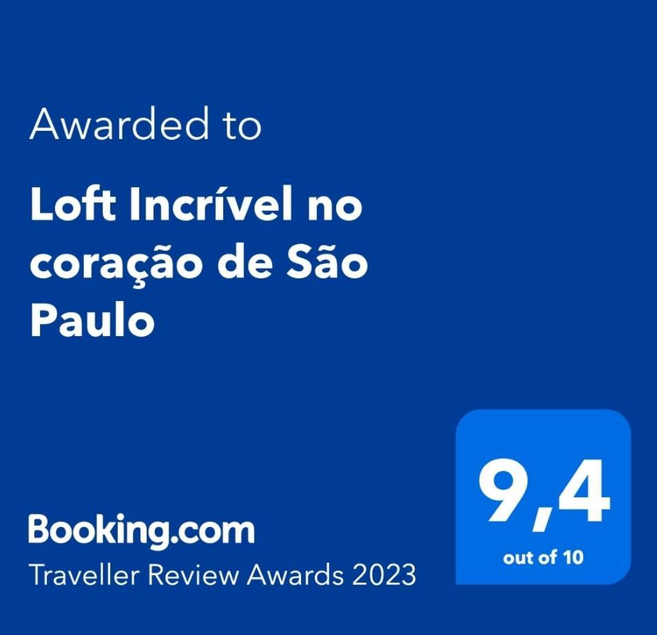 Loft Com Piscina, Academia, 100 Metros Do Metro Appartement São Paulo Kamer foto